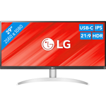 29" LG 29WQ600-W - 2560x1080 - 100Hz - IPS - HDR10 - USB-C - 1 ms - Skærm
