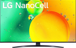 LG Electronics Smart TV 50NANO769QA.AEUD - 50 pouces - Étiquette énergétique G