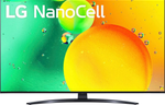 LG 43NANO769QA 109cm 43" 4K NanoCell Smart TV Fernseher