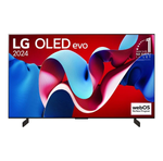 LG 42" Telewizor OLED42C41LA C4 Series - 42" OLED TV - OLED evo - 4K OLED 4K