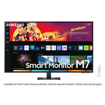 SMART Monitor M7B S43BM700UP (43") - 108cm Smart Monitor, 4K, USB, WLAN/BT, TV