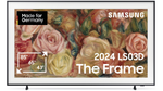 SAMSUNG The Frame GQ-50LS03D, QLED-Fernseher - (125 cm (50 Zoll), schwarz, UltraHD/4K, SmartTV, Art Mode, One Connect Box) [Energieklasse G] (GQ50L...