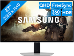 Samsung Odyssey OLED G6 27" monitor AMD FreeSync Premium Pro 0,03ms - QHD 2560x1440 ved 360Hz