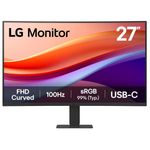 27" LG 27U421A-B - LCD monitor - curved - Full HD (1080p) - 27" - HDR