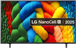 Téléviseur LG NanoCell AI 55NANO80A6B 55" 4K Ultra HD HDMI Wi-Fi Noir