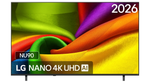 TV LG NANO 4K UHD AI 85NU900B6LA 85" 4K UltraHD 60Hz Smart TV WebOS HDR10 Pro