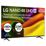 TV LG NANO 75NU8E0B3LA 75" 4K UltraHD 60Hz Smart TV WebOS HDR10 Antireflet