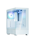 Boîtier PC - ZALMAN - P10 - Mini tour - M-ATX - Blanc - Verre trempé - USB-C et A-RGB