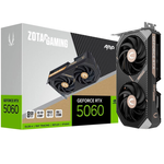 Carte graphique ZOTAC GAMING GeForce RTX 5060 AMP 8 Go GDDR7 Reflex 2 RTX AI DLSS4