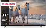 Thomson 55UA5S13 LED-TV 139cm 55 Zoll EEK E (A - G) DVB-C, DVB-S, DVB-S2, DVB-T, DVB-T2, UHD, WLAN, Smart TV, CI+ Schwarz