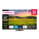 Tv Qled Thomson QLED55QG5C14 4K Ultra HD 3840x2160p/classe F/Nero [55QG5C14]