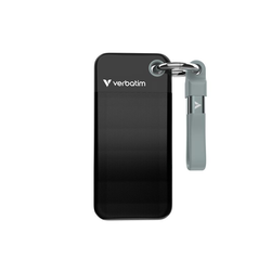 Verbatim Pocket SSD USB 3.2 1TB Black/Grey (32190)