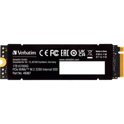 Verbatim Vi7000 PCIe NVMe M.2 SSD 1 TB Solid State Disk GB