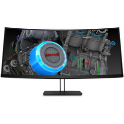 HP Z38c 37.5" Ultra-Wide Quad HD+ IPS Zwart computer monitor