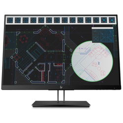 HP Z24i G2 24" Full HD IPS Zwart computer monitor