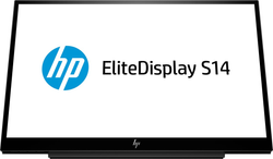 HP EliteDisplay S14 14" Full HD LED Mat Flat Zwart computer monitor