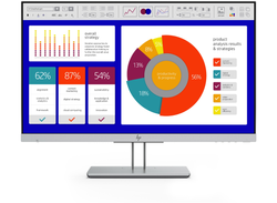 HP EliteDisplay E243p - Noir, Argent