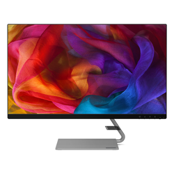 Lenovo Q27q-10 68,6 cm (27'') 2560 x 1440 Pixels Wide Quad HD LCD Flat Grijs, Zilver