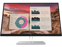 HP E27u G4 68,6 cm (27") 2560 x 1440 pixels Quad HD Noir, Argent