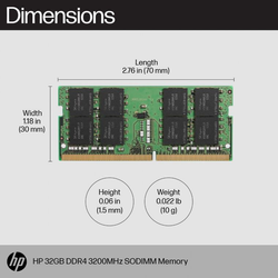 HP 16GB DDR4 3200 SODIMM Memory module de mémoire