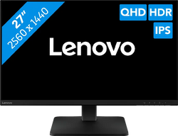27" Lenovo L27qe - LED monitor - QHD - 27" - HDR