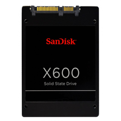 512GB SanDisk X600 2.5" (6.4cm) SATA 6Gb/s 3D-NAND TLC (SD9SB8W-512G-1122)