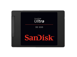 SANDISK Ultra® 3D Solid State Drive, 256 GB SSD, 2.5 Zoll, intern