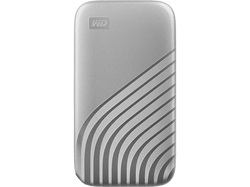 WD My Passport™, 1 TB SSD, 2,5 Zoll, extern, Silber