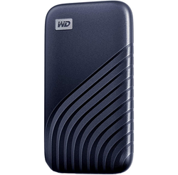 WD My Passport™, 500 GB SSD, 2,5 Zoll, extern, Blau