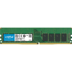 Barrette mémoire 16Go DIMM DDR4 Crucial PC4-19200 (2400 Mhz) (Vert)
