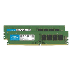 Crucial - DDR4 - 8 GB: 2 x 4 GB - DIMM 288-pin