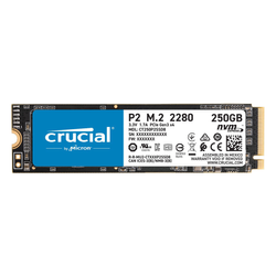 Crucial SSD M.2 250GB P2 3D NAND NVMe Disques Solid State