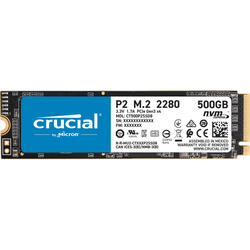 CRUCIAL P2 M.2 500 Go PCI Express 3.0 3D NAND NVMe