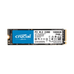 Crucial SSD P2 1 TB M.2 2280 PCIe 3.0 x4 (CT1000P2SSD8T)