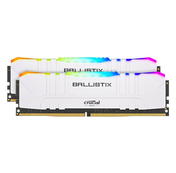 Crucial Ballistix DDR4-3600 C16 DC - White RGB - 16GB