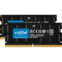 Crucial 64GB DDR5 SO-DIMM 5600, CL46, (2x32GB), CT2K32G56C46S5