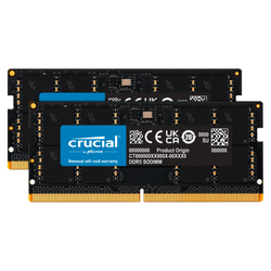 Crucial - DDR5 - kit - 64 GB: 2 x 32 GB - SO-DIMM 262-pin - 5200 MHz / PC5-41600