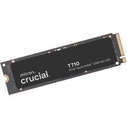 Crucial T710 SSD - 1TB - Uden køleprofil - Sort - M.2 2280 - PCIe 5.0