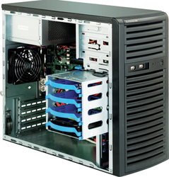 Supermicro SuperChassis 731i-300B Mini Tower Zwart 500 W