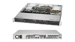 Supermicro SuperChassis 813MFTQC-350CB2 schwarz, 1HE