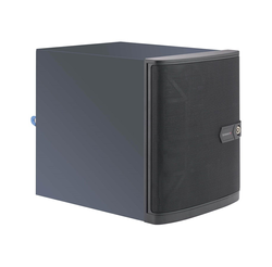 Supermicro SC721 TQ-250B2 - Gehäuse - Minitower - Schwarz