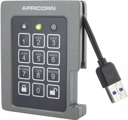 Apricorn Padlock - FIPS validated, 2TB SSD USB 3.0