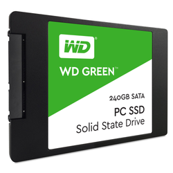 Western Digital Green SSD - Noir, Vert, Blanc