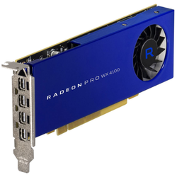 AMD RADEON PRO WX 4100 - Bleu