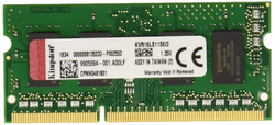 Kingston ValueRAM SO-DIMM 2 GB DDR3-1600, Arbeitsspeicher