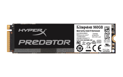 HyperX Predator PCIe 960GB + HHHL Adapter SSD - Noir