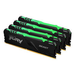 Kingston FURY Beast RGB DDR4-2666 C16 QC - 64GB