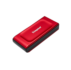Kingston XS1000 Portable SSD - 1TB - Extern SSD - Rot - USB 3.2 Gen 2