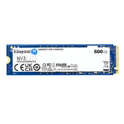 Kingston NV3 SSD - 500GB - PCIe 4.0 - M.2 2280