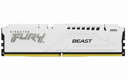 Kingston 16 GB 6000MT/s DDR5 CL36 DIMM FURY Beast White EXPO